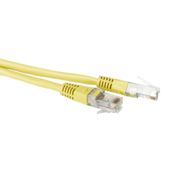 CAA01-UC6-LSZH-5-E PATCH CORD CAT6 UTP 24AWG 5M AMARELO
