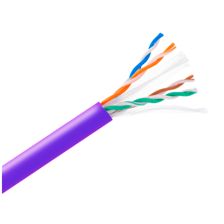CLA04-UC6-4005-305-DCA-24AWG CABO CAT6 24AWG DCA LSZH VIOLET