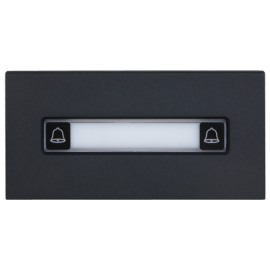 VTO4202FB-MDB2 - MODULO CHAMADA 2 BOTÕES PRETO MODULAR DAHUA