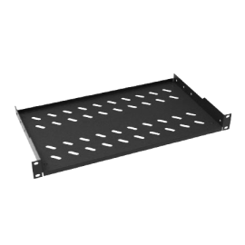 PM1U2 PRATELEIRA MONTAGEM RACK 19" 1U 200mm FIXAÇÃO 2 PONTOS