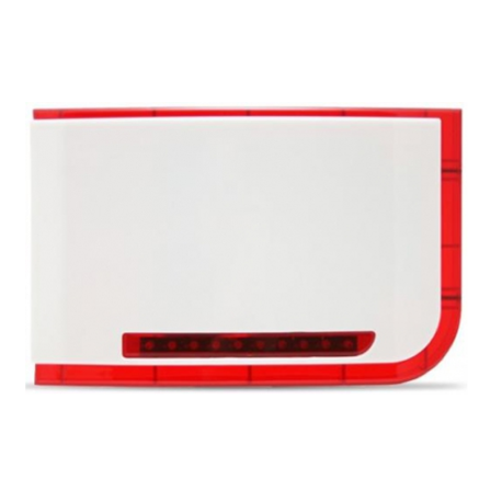 XTEC FOGO - SIRENE EXT. FOGO BRANCA/VERMELHA 24V TECNIMASTER