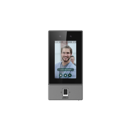 ASI6214S-PW CONTROLO ACESSO FACIAL+BIO+RFID (IC) OSDP DAHUA