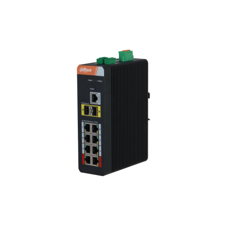 IS4210-8GT-120 SW IND 8Px1G PoE 120W P1-290W L2 +2xSFP
