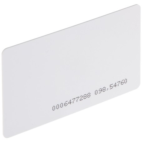 ATLO-104S - CARTÃO PROXIMIDADE RFID EM 125kHz ACDX