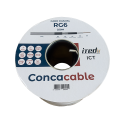BOBINE 250M CABO COAXIAL RG6 (PVC) ITED - CONCACABLE