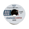 BOBINE 250M CABO COAXIAL RG6 (PVC) ITED - CONCACABLE