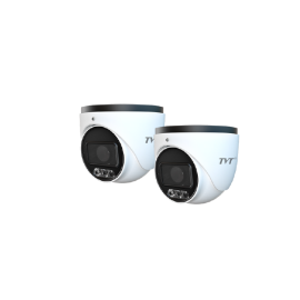 KIT 6 BLACK ALERT IPC - 2 X  TD-9545C3H(PE/WR2) 4MP 2.8mm