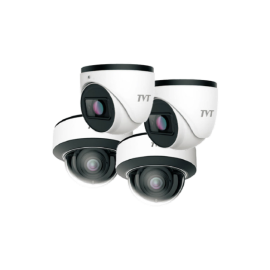 KIT 7 BLACK ALERT TVI/AHD/CVI 4K PRO - 2 DOMES+2 TUB. MTZ