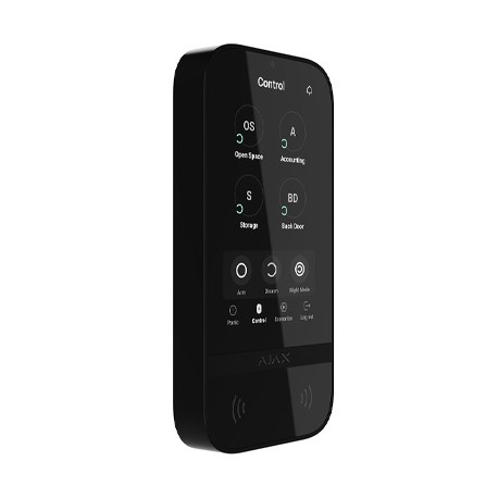 KEYPAD-TOUCHSCREEN-B - TECLADO TOUCH PRETO RFiD...