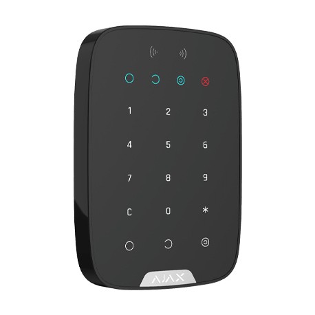 KEYPADPLUS-BLACK - TECLADO TÁTIL RFiD PRETO AJAX
