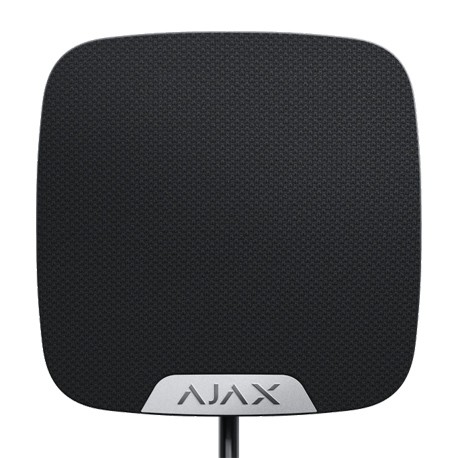 HOMESIREN FIBRA – SIRENE INTERIOR PRETA – AJAX