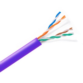 CLA04-UC6A-4005-500-DCA CABO CAT6A UTP VIOLETA 23AWG 500M LS