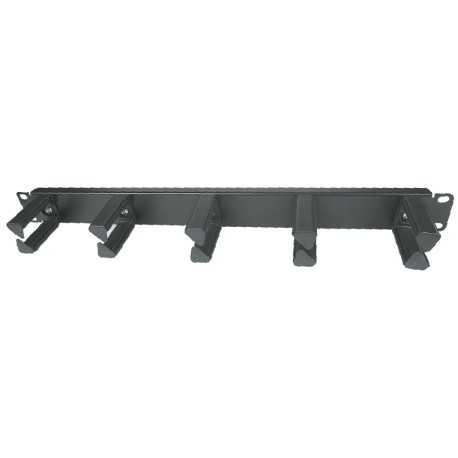 MTD04 - PASSA CABOS METAL 1U 4 ARGOLAS