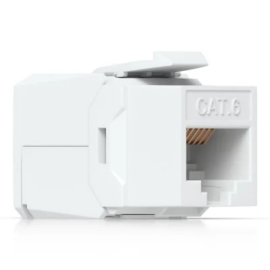 JKC11-UC6 - JACK KEYSTONE CAT6 UTP NÃO BLINDADO BRANCO