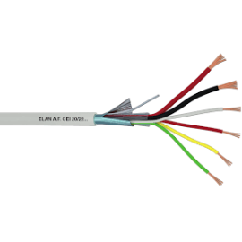 03929(1)-(5) - CABO ALARME 2X1.50DIR+2X1.00Tw+SCH 100M ELAN