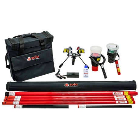 SOLO823 - KIT TESTE FUMO & TÉRMICO S/FIOS 9.3M...