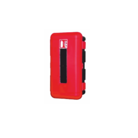 267/3 - Caixa em PVC Vermelha para Extintor 6KG S.I