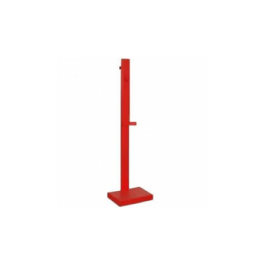 100 - SUPORTE CHÃO COM BASE QUADRADA PARA EXTINTOR S.I