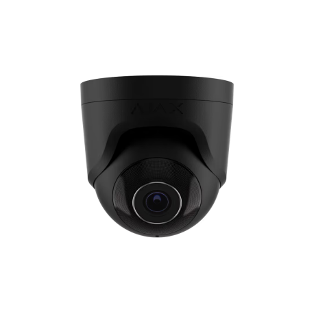 TURRETCAM-8-B - DOME PRETO IP 8MP 2.8MM IR50M AJAX