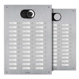 IX0336 PAINEL FRONTAL SWITCH INOX C/ 36 BOTÕES 3 COLUNAS