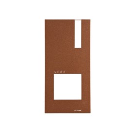 4793MC - MASCARA COR CORTEN P/ BOTONEIRA QUADRA - COMELIT