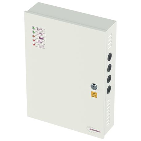 AD1210R - Fonte Alimentação  CX 12V 10A (Perm. Bat.) SEWOSY