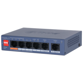 CS4006-4ET2GT-60  SWITCH 4P 100M PoE 60W+2x1G CLOUD DAHUA