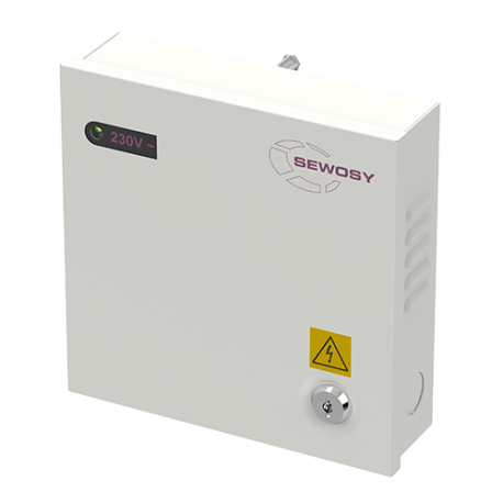 ADCCTV1210-09 - Fonte CCTV Cx 12V 10A 9CH 1.2A SEWOSY