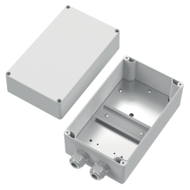 ADDE-C - CAIXA ABS IP65 P/FONTE DIN S/PSU INCL. SEWOSY