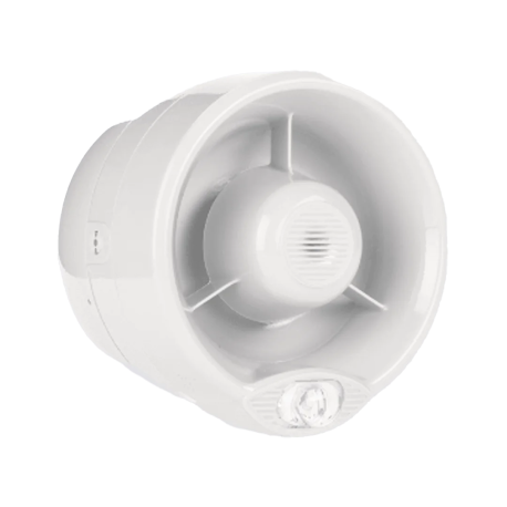 WS2020WE - SIRENE BRANCA C/ FLASH VIA RADIO...