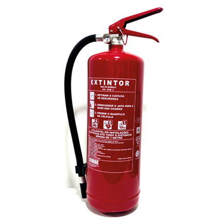 MBK17-060PA-VR ES - EXTINTOR PÓ QUÍMICO ABC 6KG...