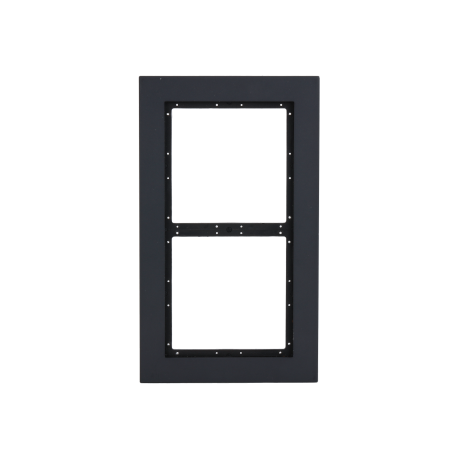 VTM25P2 MOLDURA DUPLA PRETA MODULAR P/VTO4202...