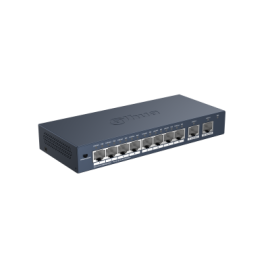 S3010-8ET2GT-90 - SWITCH 8P x100M PoE 90w +2x1G S/gestão