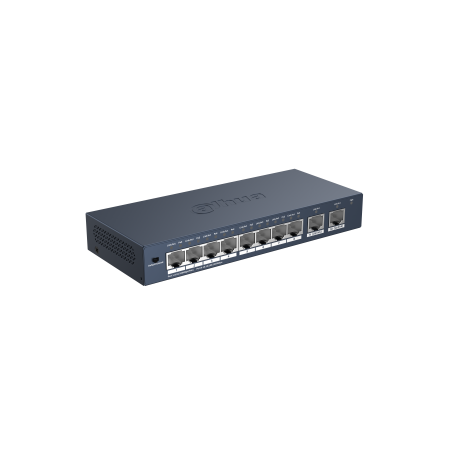 S3010-8ET2GT-90 - SWITCH 8P x100M PoE 90w +2x1G...