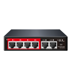 P4P2UPG-60W SWITCH 4Px1G PoE 60W +2x1G CLOUD noXt