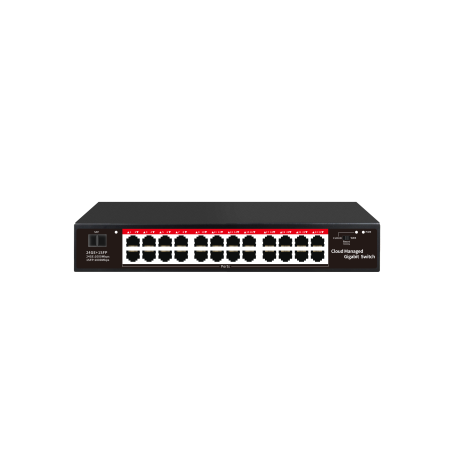 24PG SWITCH 24Px1G +1xSFP CLOUD noXt