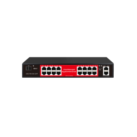 P16P2UPG-240W SWITCH 16Px1G PoE 240W +2x1G+1xSFP CLOUD noXt