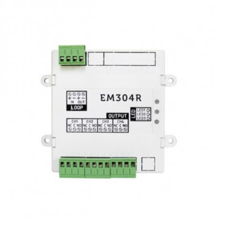 EM304R - MODULO 4 SAIDAS DE RELÉ INIM