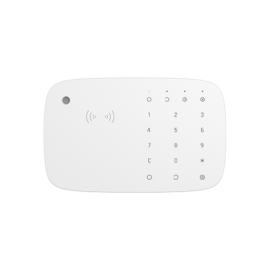 KEYPADCOMBI-WHITE - TECLADO TÁTIL BRANCO RFID & SIRENE AJAX