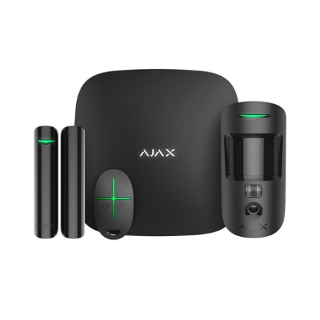 KIT 4 BLACK (HUB2+MOTIONCAM+SPACE+DOORPROTECT) AJAX